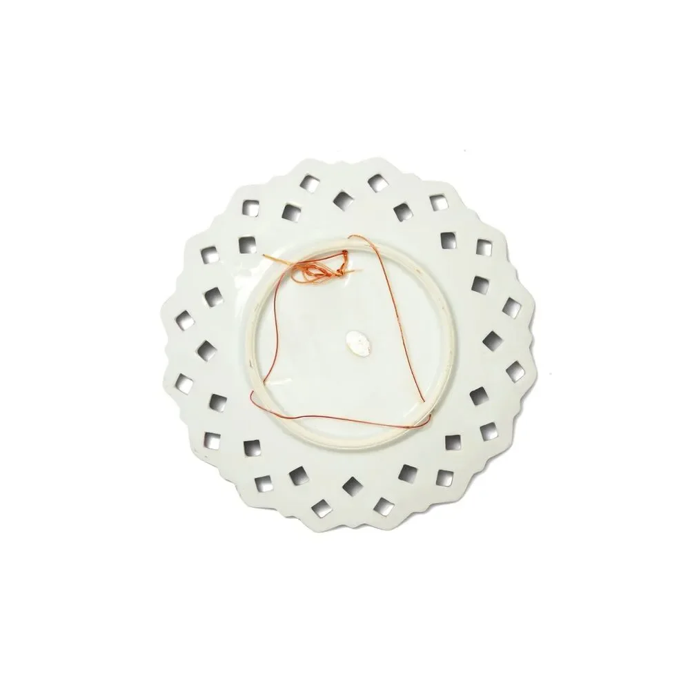 Decorative Dish With Fruit Motif